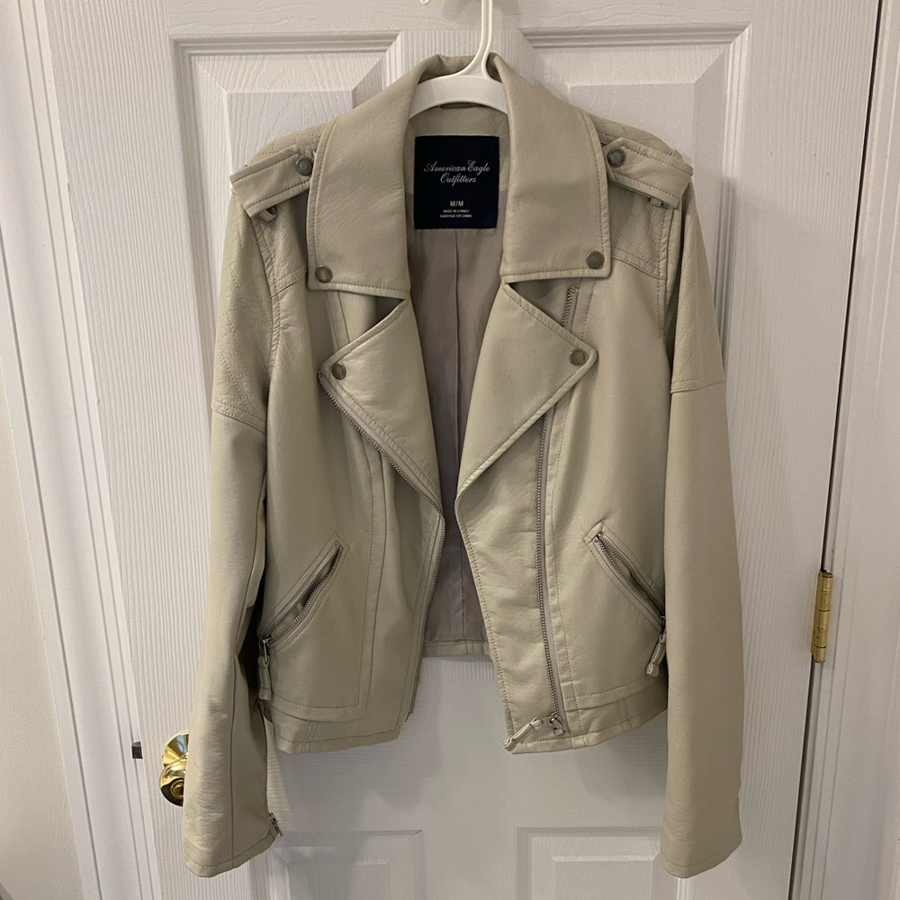 AEO Vegan Leather Jacket